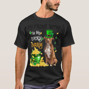 Mijn Pitbull Terrier is mijn luie klusjeskaartje v T-shirt