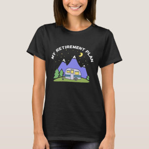 Mijn Plan van de Pensionering - de Teruggetrokken T-shirt