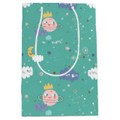 Mijn planeet Dream Big Little One Pattern Medium Cadeauzakje (Voorkant)