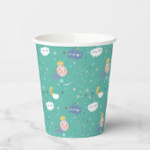 Mijn planeet Dream Big Little One Pattern Papieren Bekers (Links)