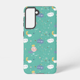 Mijn planeet Dream Big Little One Pattern Samsung Galaxy Hoesje
