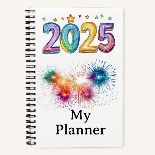 Mijn Planner 2025 Notitieboek (Voorkant)