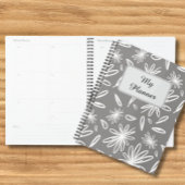 Mijn Planner met een bloemmotief