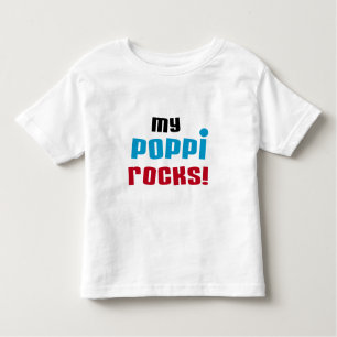 Mijn Poppi Rocks T-shirts en geschenken