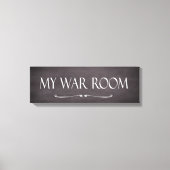 Mijn postzegelteken canvas afdruk (Voorkant)