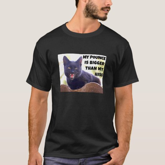 Mijn Pounce (donker) T-shirt (Voorkant)