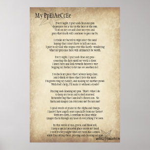 Mijn PpEiAeCcEe ©2012 van Trinka Polite (poster) Poster