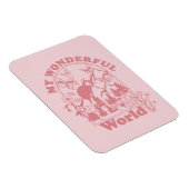 Mijn prachtige World Retro Flowers Magneet (Rechterzijde)