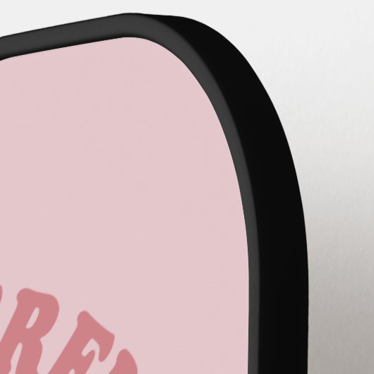 Mijn prachtige World Retro Flowers Pickleball Paddle (Links Detail)