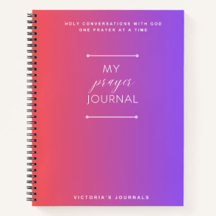 Mijn Prayer Journal Notitieboek