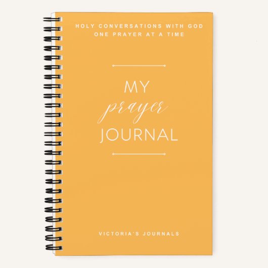 Mijn Prayer Journal Notitieboek (Voorkant)