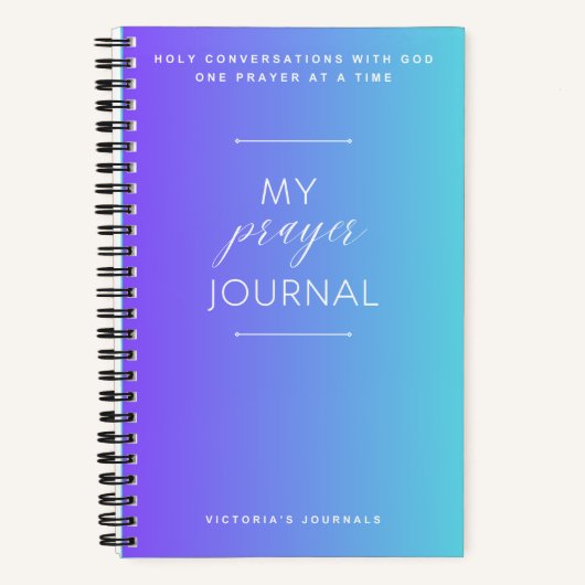Mijn Prayer Journal Notitieboek (Voorkant)