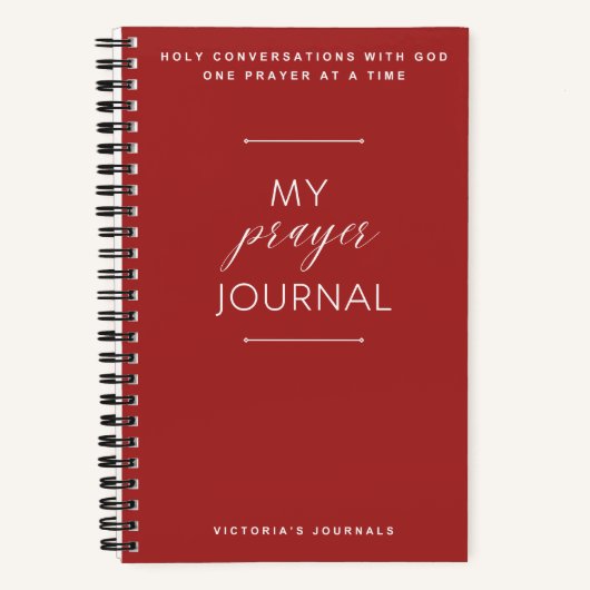 Mijn Prayer Journal Notitieboek (Voorkant)