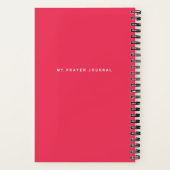 Mijn Prayer Journal Notitieboek (Achterkant)