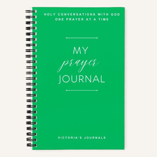 Mijn Prayer Journal Notitieboek (Voorkant)