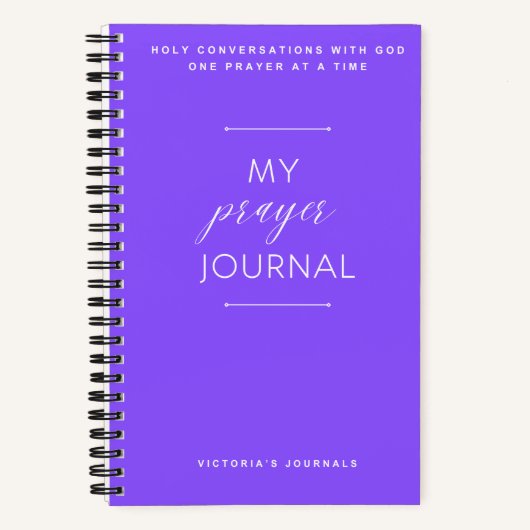 Mijn Prayer Journal Notitieboek (Voorkant)