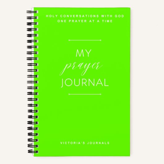 Mijn Prayer Journal Notitieboek (Voorkant)