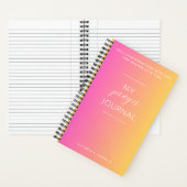 Mijn Prayer Journal Notitieboek (Binnen)