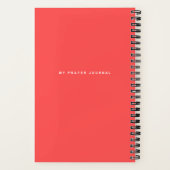 Mijn Prayer Journal Notitieboek (Achterkant)