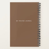 Mijn Prayer Journal Notitieboek (Achterkant)