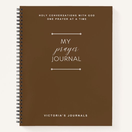 Mijn Prayer Journal Notitieboek (Voorkant)