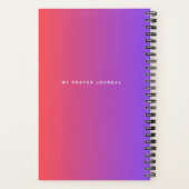 Mijn Prayer Journal Notitieboek (Achterkant)