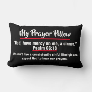 Mijn Prayer Pillow Lumbar Pillow 13 x 21 inch Kussen