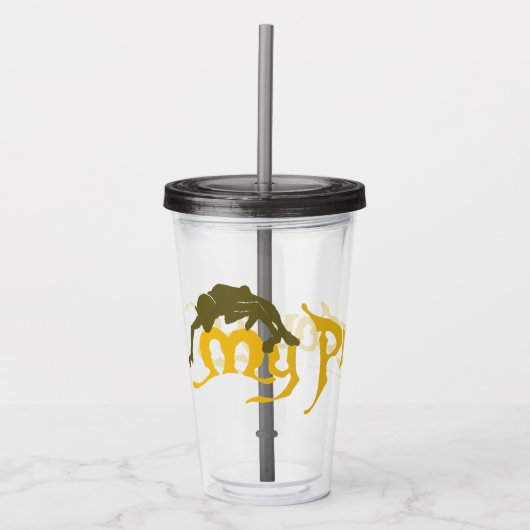 MIJN PRECIOUSSS™ ACRYL DRINKBEKER (Voorkant)