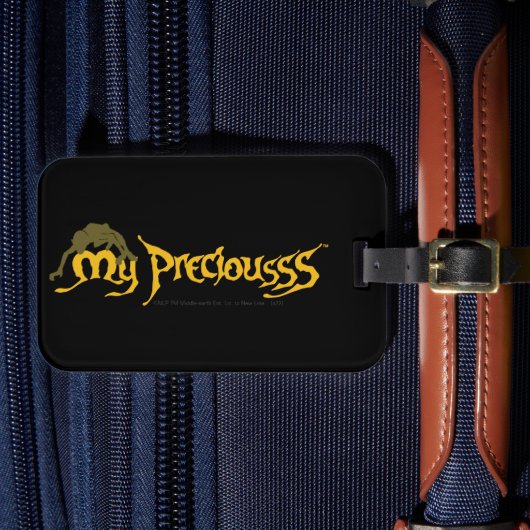 MIJN PRECIOUSSS™ BAGAGELABEL (Voorkant Insitu 4)