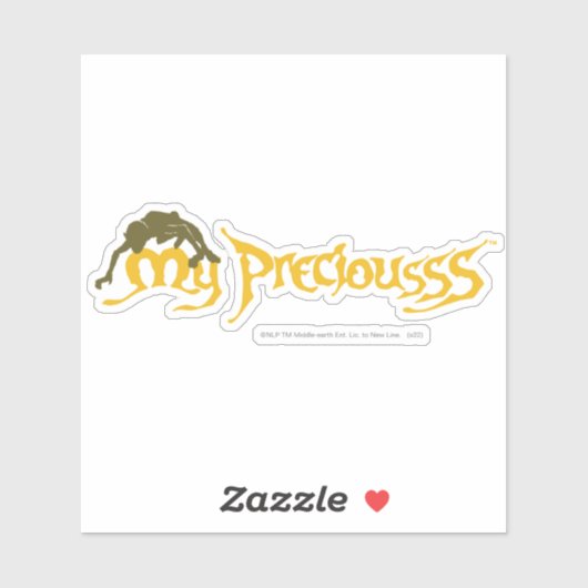 MIJN PRECIOUSSS™ STICKER (Vel)