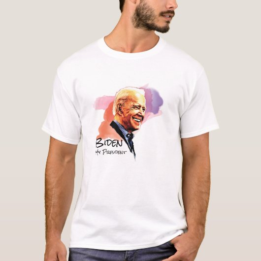 Mijn President verbreden T-shirt (Voorkant)