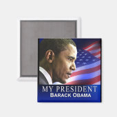 Mijn Presidenten magneet (patriottisch) (Voorkant / Achterkant)