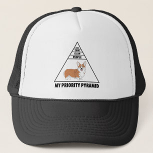 Mijn Prioriteit Piramide Corgi Trucker Pet