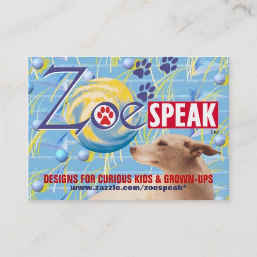 MIJN PROFIEL VISITEKAARTJE (Voorkant)