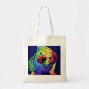 mijn psychedelische bulldog tas