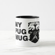 Mijn Pug Coffee Mok