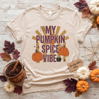 Mijn Pumpkin Spice Vibe Halloween Fall T-shirt