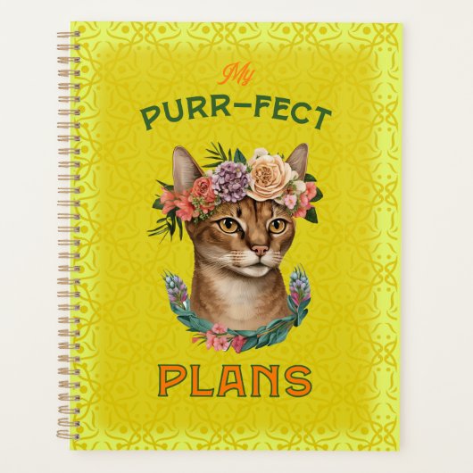 Mijn purr-fect plannen planner (Voorkant)