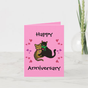 Mijn Purrfect Love Jubileum Kaart