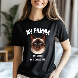 Mijn pyjama siamese kat t-shirt