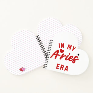 mijn Ram-tijdperk Heart Notebook, Ram-verjaardagsc Notitieboek