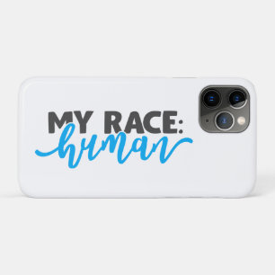 Mijn ras: mens iPhone 11 pro hoesje