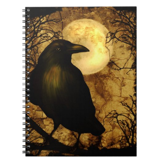 Mijn raven notebook notitieboek (Voorkant)