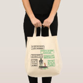 Mijn rechtentas tote bag (Voorkant (product))