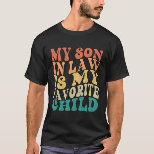 Mijn rechtse zoon is mijn favoriete Humor van de k T-shirt
