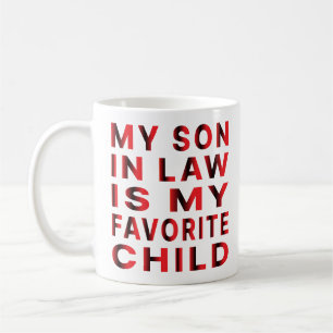 Mijn rechtse zoon is mijn favoriete kind koffiemok