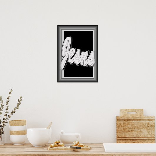 Mijn redder poster (Keuken)