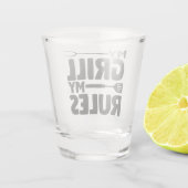 Mijn regels shot glas (Achterkant)