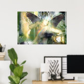 Mijn regenboog van Gregory Gallo Poster (Thuiskantoor)