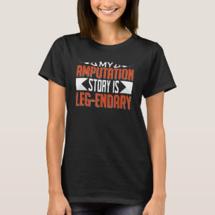 Mijn rekenverhaal is een eendedige prothetische zu t-shirt